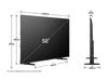 Hisense 58" QLED-TV – 4K UHD, Smart TV