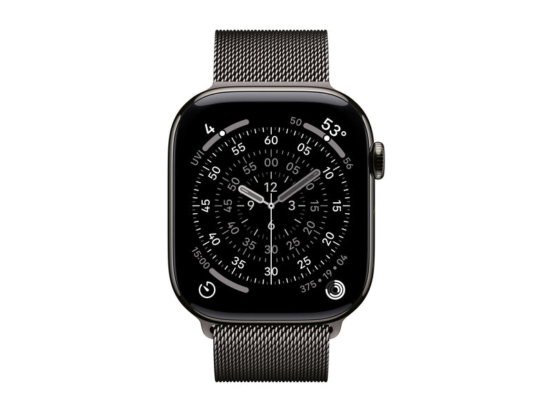 Apple Watch Series 11 – Titan, 46mm, Gesundheits- und Fitnessfunktionen