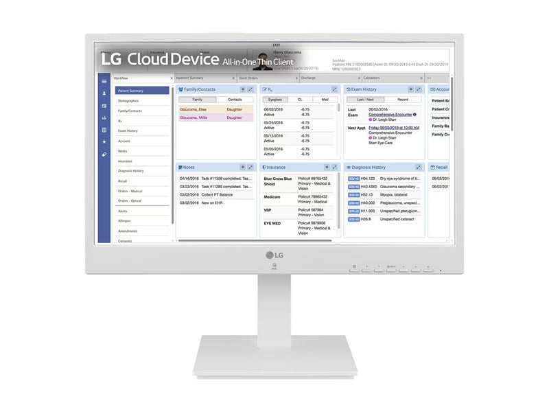LG All-in-One Thin Client – 24" Display, 8 GB RAM