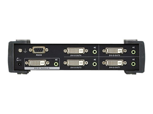 Aten Video-/Audio-Splitter – 4 DVI & Audio, HDCP-kompatibel