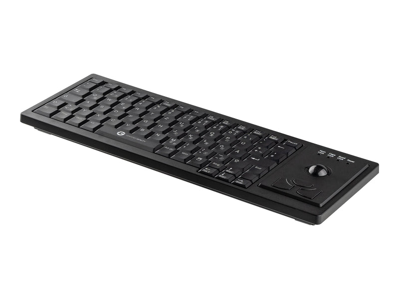 GETT Cleantype Xtra Roll Tastatur – Kompakt mit Trackball