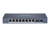 Hikvision PoE Smart Switch – 8 Ports, 110W Leistung