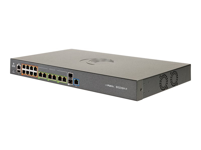 Cambium Networks Switch – 16 Anschlüsse, PoE+ Unterstützung