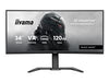 Iiyama 34" Curved Gaming-Monitor – 2K-Auflösung, schnelle Reaktionszeit