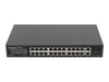 Lanberg Netzwerk-Switch – 24 Anschlüsse, PoE+, Rackmontage