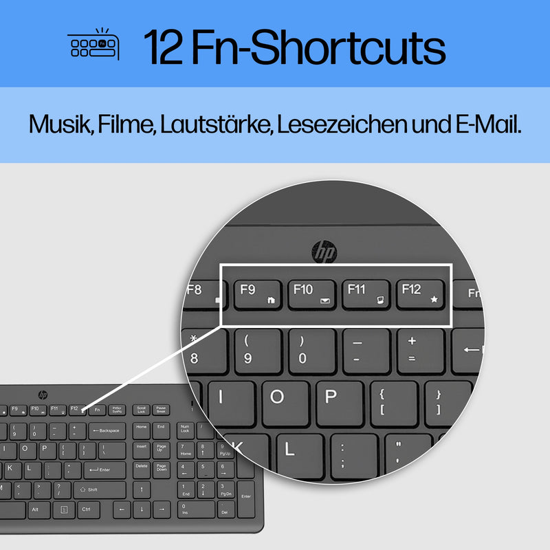 HP Tastatur – USB-Anschluss, QWERTY-Layout