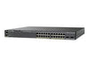 Cisco Netzwerk-Switch – 24 Anschlüsse, stapelbar