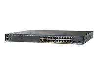 Cisco Netzwerk-Switch – 24 Anschlüsse, stapelbar