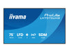 Iiyama 75" 4K-Display – Ideal für Digital Signage, Android OS