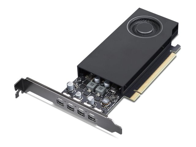 Lenovo NVIDIA RTX A1000 Grafikkarte – 8 GB für bis zu 4 Bildschirme