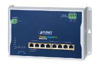 Planet Technology 8-Port Netzwerkswitch – Wandmontage, robust