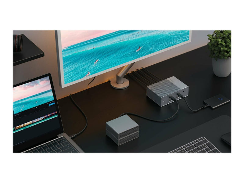 TARGUS USB-C Docking Station – 15 Anschlüsse, 4K-Video