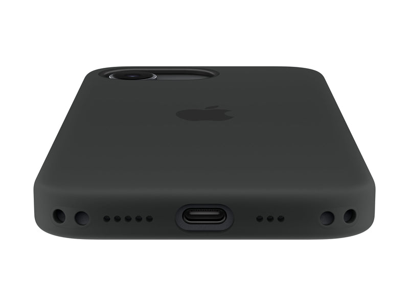Apple iPhone 17e Silikonhülle – MagSafe-kompatibel, schwarz