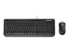 Microsoft Tastatur-Maus-Set – USB, spritzwassergeschützt