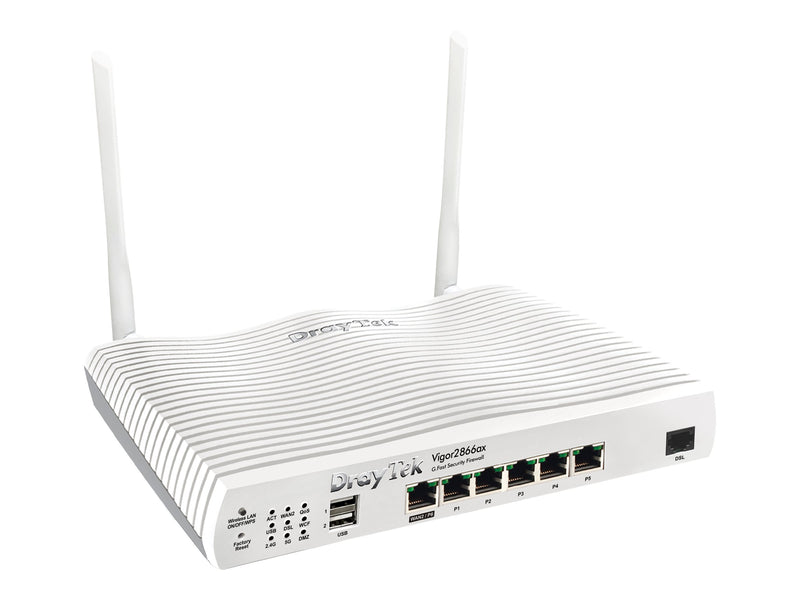 Draytek Vigor 2866ax Router – DSL-Modem, Wi-Fi 6