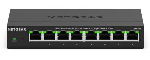 Netgear 8-Port Netzwerk-Switch – Multi-Gigabit für schnelles Internet