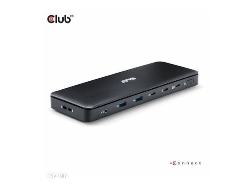 Club3D Dockingstation – 12 Anschlüsse, 8K-Video