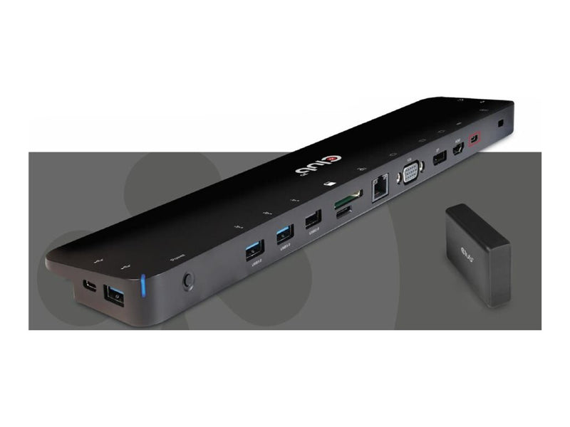 Club3D 4K Dockingstation – USB-C, HDMI, LAN, 100W Stromversorgung