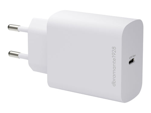 DBRAMANTE USB-C Netzteil – 45W Schnellladung, Weiß