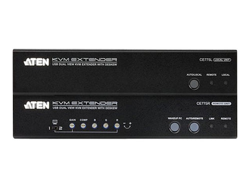 ATEN Konsolen-Extender – Dual View, bis 300m