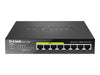 D-Link 8-Port Switch – 4 PoE-Anschlüsse, Gigabit-Geschwindigkeit