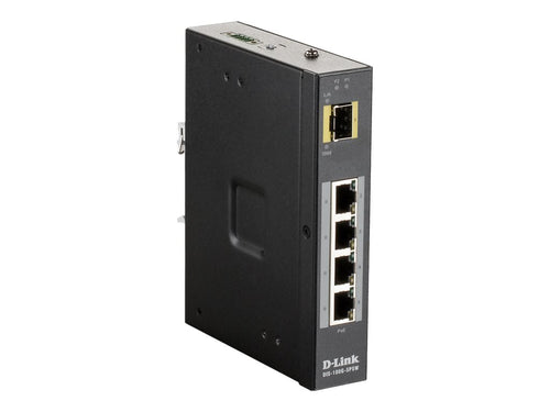 D-Link 5-Port Netzwerk-Switch – PoE, robust für Industrie
