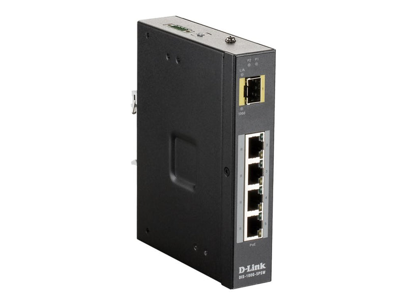 D-Link 5-Port Netzwerk-Switch – PoE, robust für Industrie