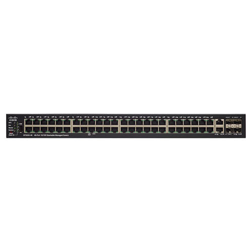 Cisco 48-Port PoE+ Switch – Stapelbar, Einfache Verwaltung