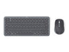 HAMA Kabelloses Tastatur-Maus-Set – Kompakt, für mehrere Geräte