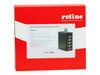 Roline Fast Ethernet Switch – 8 Ports, für DIN-Schiene