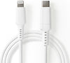 NEDIS Lightning-Kabel – USB-C, 60W Schnellladung