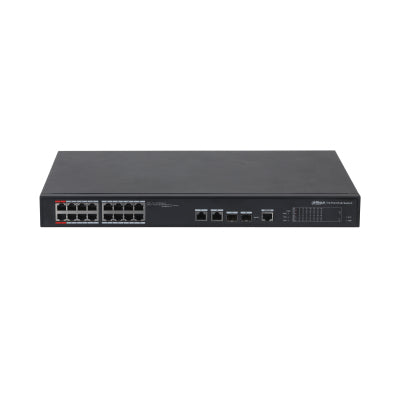 Dahua Netzwerk-Switch – 16 Ports, PoE für einfache Verbindung