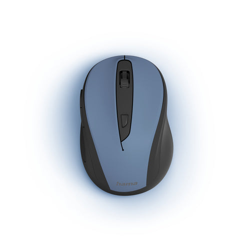 HAMA Wireless Maus – 6 Tasten, ergonomisches Design