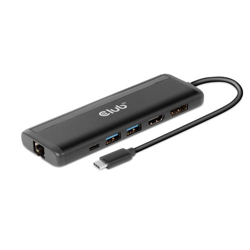 Club3D USB-C Hub – 8-in-1, 8K-Display, 100W Stromversorgung