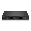 ZyXEL 24-Port Smart Switch – Gigabit Netzwerk, PoE-Unterstützung