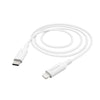 HAMA USB-Ladekabel – Lightning zu USB-C, 1 m, Weiß