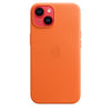Apple Lederhülle für iPhone 14 – MagSafe-kompatibel, orange