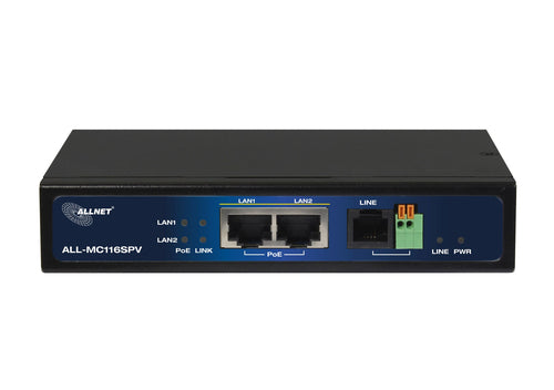 Allnet VDSL2 Modem – Punkt-zu-Punkt Verbindung, PoE Unterstützung