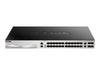 D-Link Gigabit Switch – 30 Ports, stapelbar