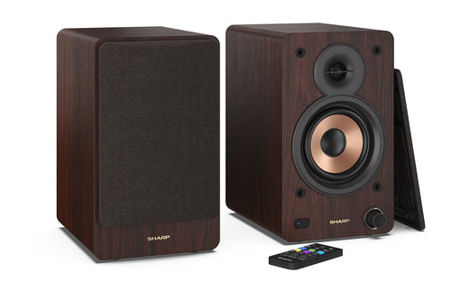 Sharp Bluetooth Hifi-Lautsprecher – Stilvolles Design, kabellose Verbindung