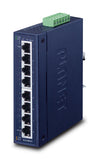 Planet Technology Gigabit Switch – 8 Ports, für DIN-Schiene
