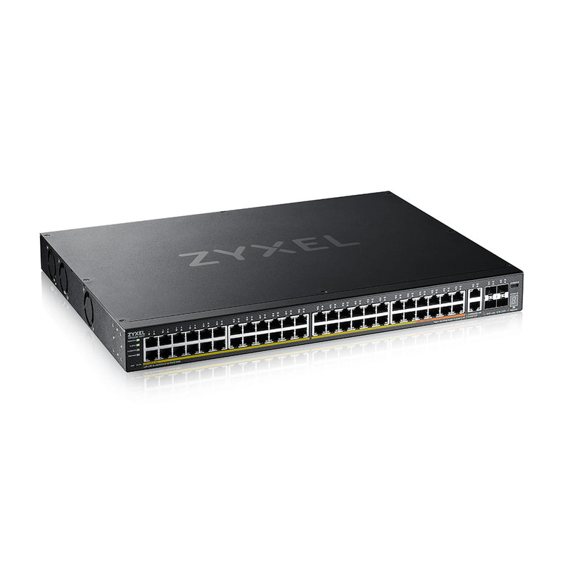 Zyxel Netzwerk-Switch – 48 Ports, PoE für einfache Stromversorgung