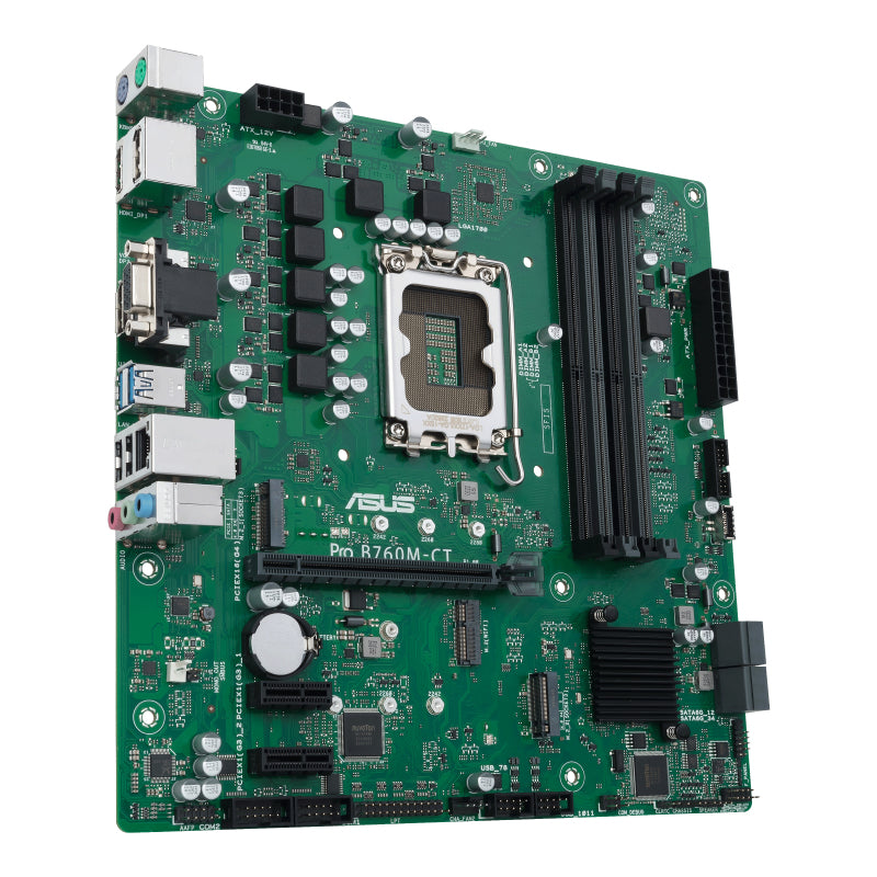ASUS PRO Motherboard – Mikro-ATX, USB-C, Gigabit LAN
