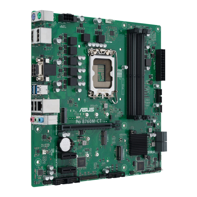 ASUS PRO Motherboard – Mikro-ATX, USB-C, Gigabit LAN