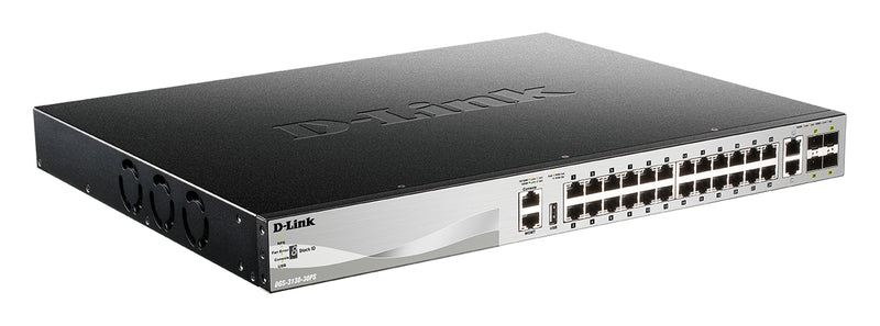 D-Link 30-Port Switch – PoE+ für einfache Netzwerkverwaltung