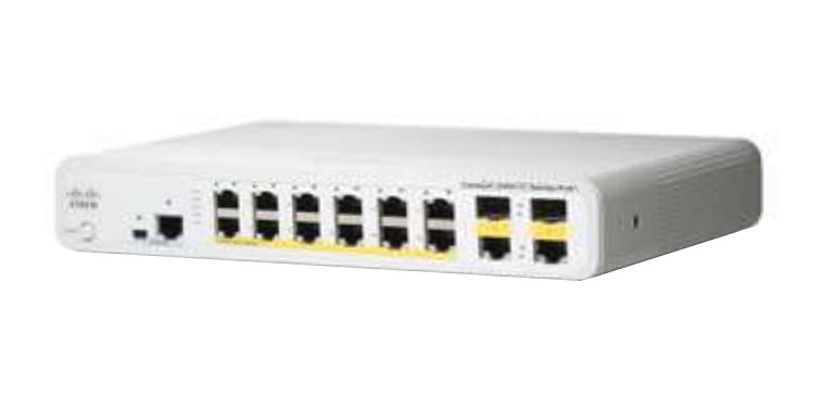 Cisco Catalyst 2960C Switch – 12 Ports, Power over Ethernet