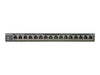Netgear 16-Port Gigabit Switch – PoE+ Unterstützung, Lüfterlos