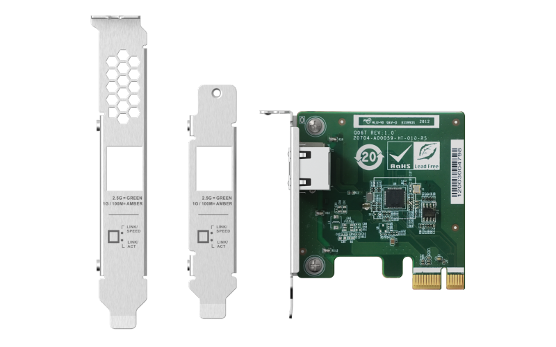 QNAP Netzwerkadapter – 2.5 Gbps für schnelle Datenübertragung