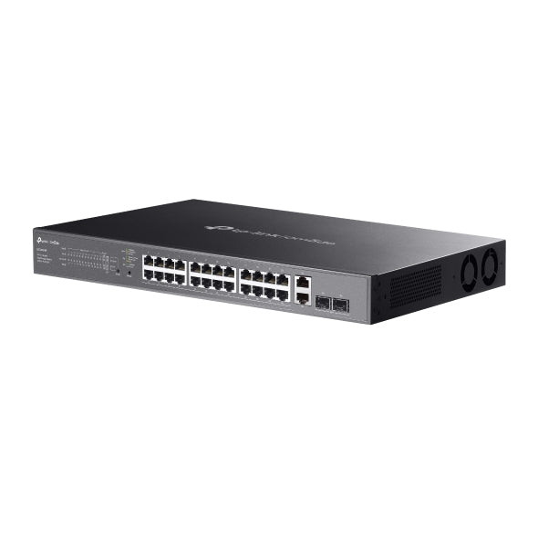 TP-LINK Netzwerk-Switch – 28 Anschlüsse, PoE+ Unterstützung