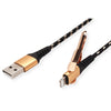 ROLINE Gold Lightning-Kabel – 1 m, robust und langlebig